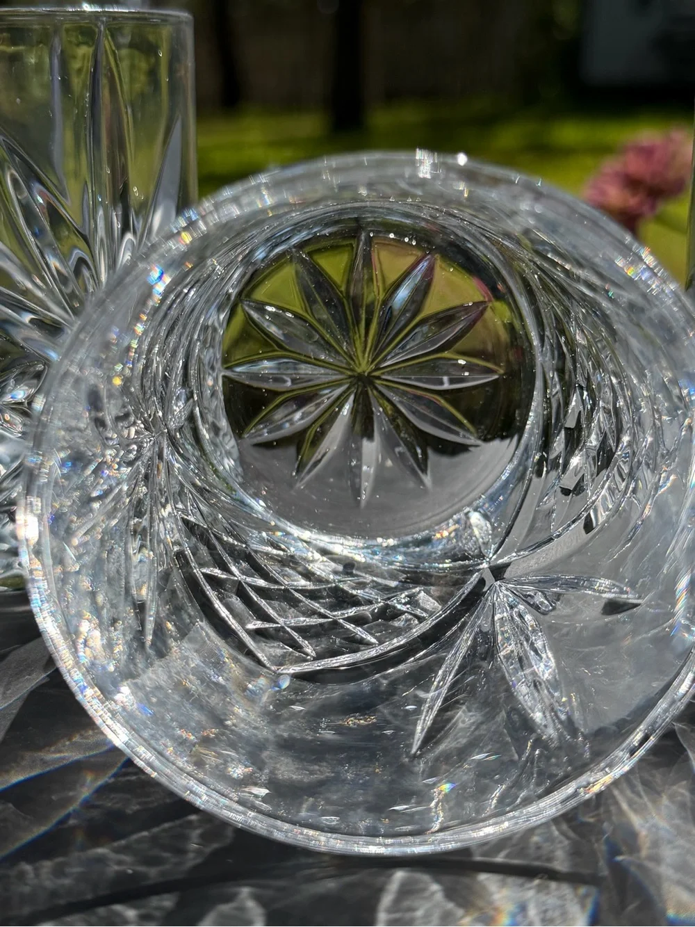 Godinger Dublin Crystal Double Old Fashioned WhiskeyGlasses - Set of 4